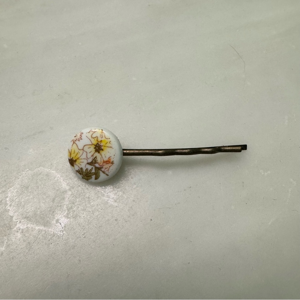 Floral Hair Pin - Free with Purchase